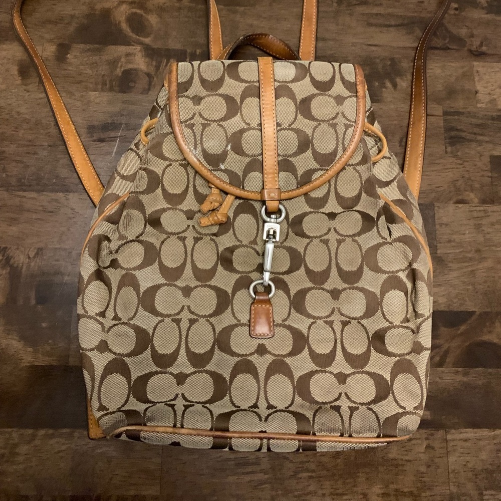 Vintage Coach Backpack